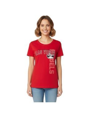 UNLV University of Las Vegas Women’s Red T-Shirt – Size L